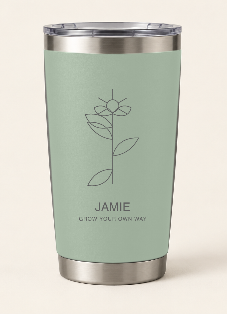 A little wild tumbler mockup