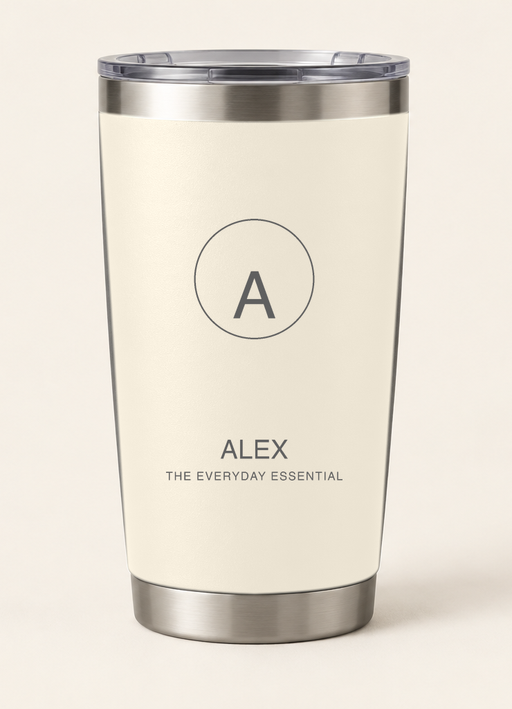 Simply yours tumbler mockup